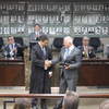 Mrcio Valory Silveira recebe comenda Medalha do Mrito do MPES